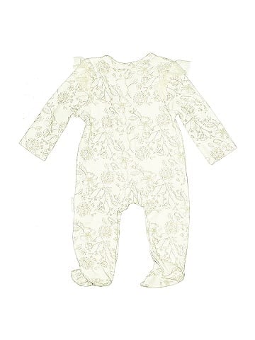Shabby Chic Long Sleeve Onesie (view 2)