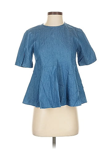 Opening Ceremony Short Sleeve Blouse (view 1)
