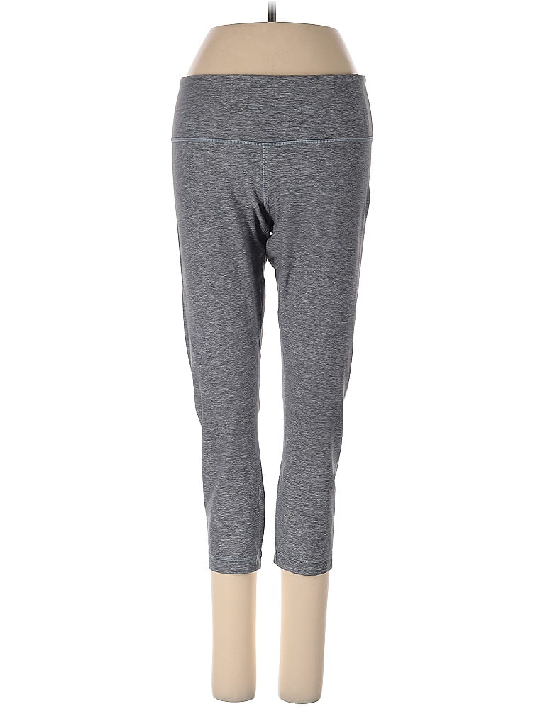 Pre-owned Lululemon Athletica Active Pants In Gray