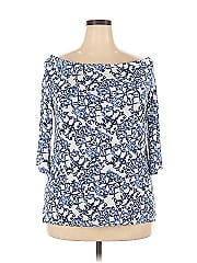 Travelers By Chico's 3/4 Sleeve Blouse