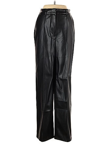 NA-KD Faux Leather Pants (view 1)