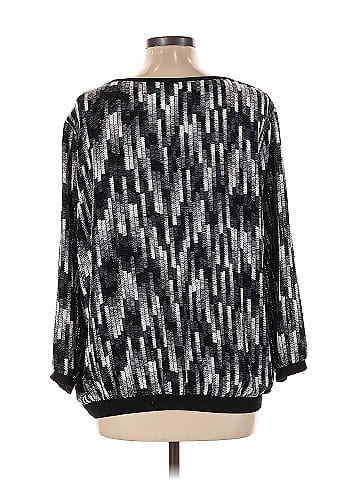 Alfred Dunner Long Sleeve Blouse (view 2)