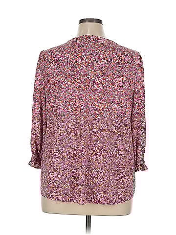 Adrianna Papell 3/4 Sleeve Blouse (view 2)