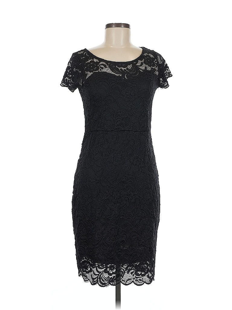 Pre-owned Ci Sono Cocktail Dress In Black