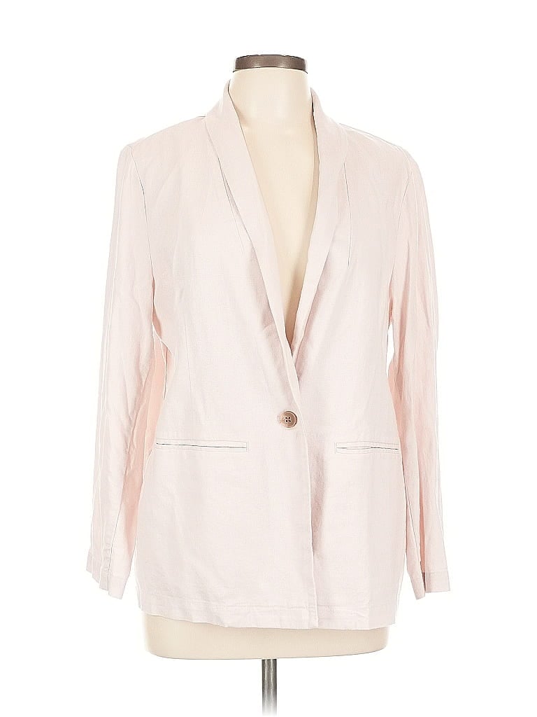 Pre-owned Old Navy Blazer Jacket In White