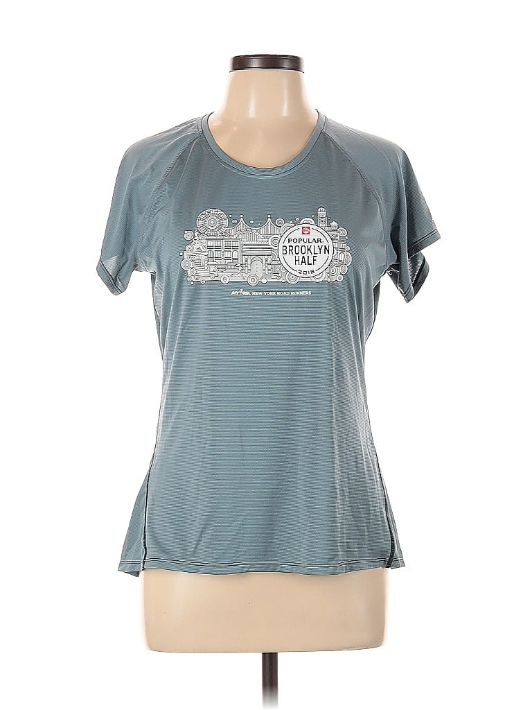 Click to view more detailed imagery on our partner's website Pre-owned New Balance Active T-shirt In Blue