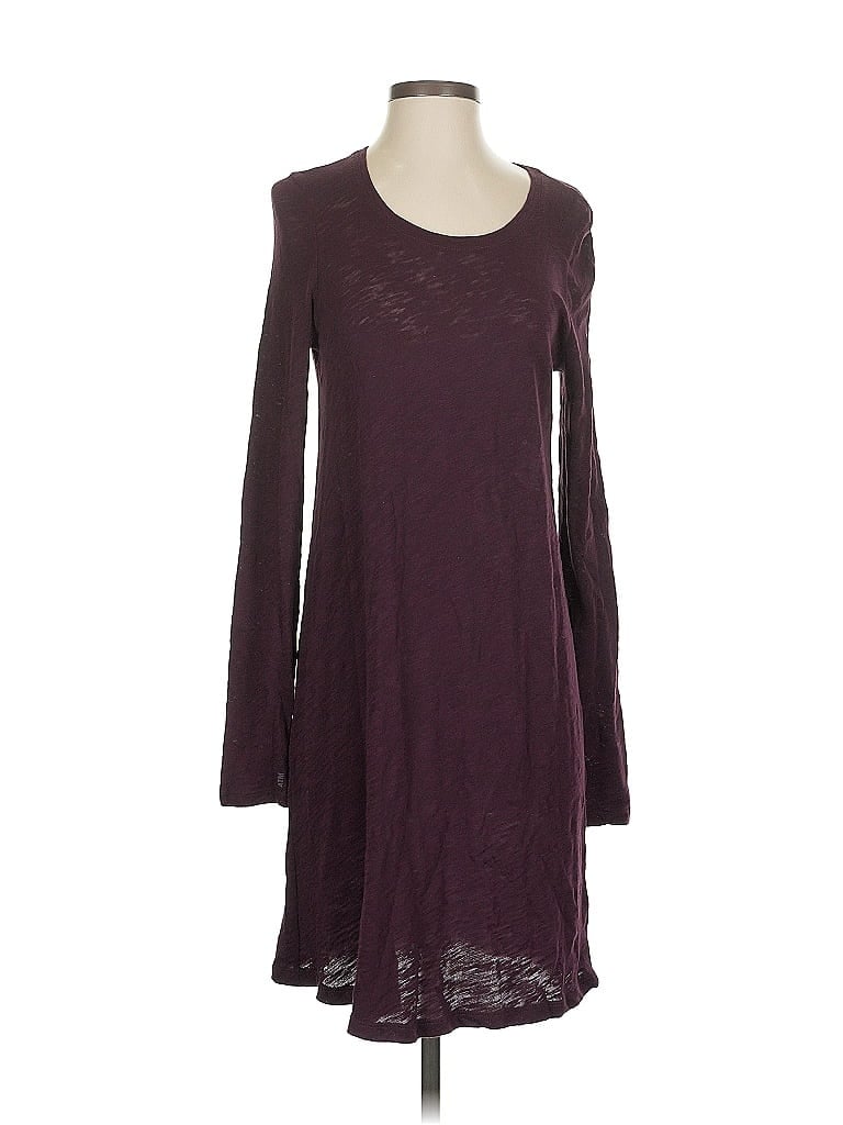 Pre-owned Atm Anthony Thomas Melillo Casual Dress In Burgundy