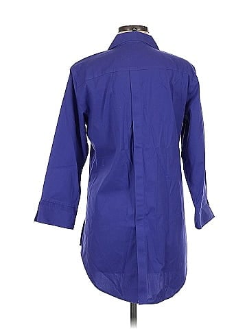 Foxcroft 3/4 Sleeve Button-Down Shirt (view 2)
