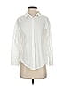 Habitual Ivory White 3/4 Sleeve Button-Down Shirt Size S - photo 1