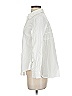 Habitual Ivory White 3/4 Sleeve Button-Down Shirt Size S - photo 5