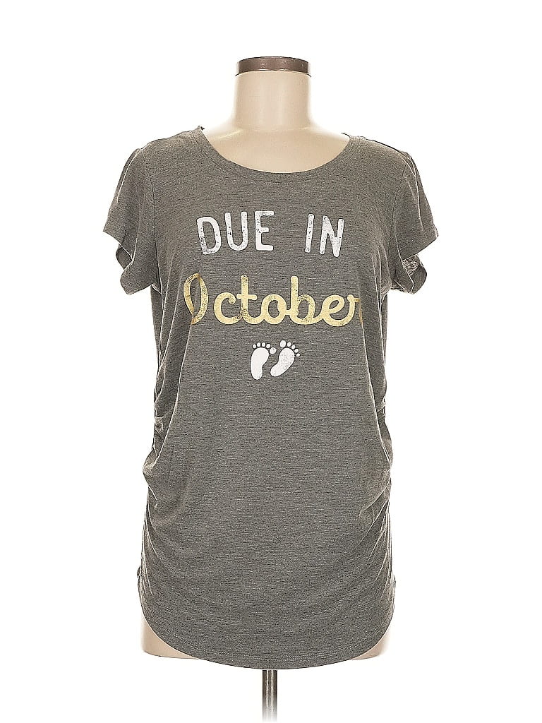 Pre-owned Grayson Threads Short Sleeve T-shirt In Gray