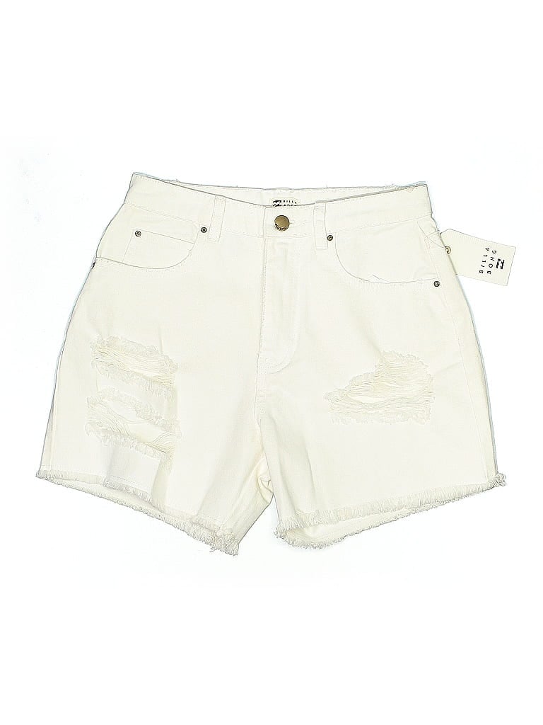 Billabong Denim Shorts In White