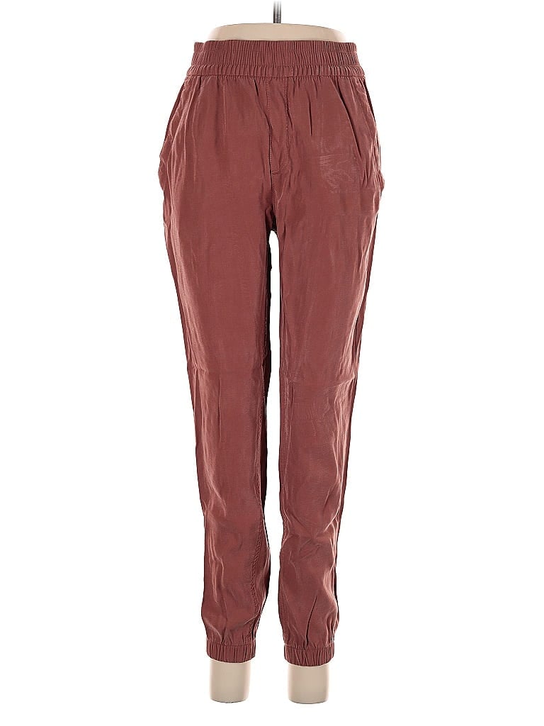 Pre-owned Old Navy Track Pants In Burgundy
