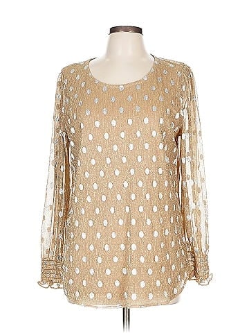 Adrianna Papell Long Sleeve Blouse (view 1)