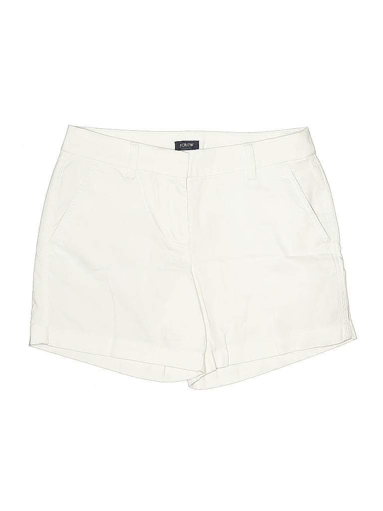 Pre-owned J.crew Factory Store Shorts In White