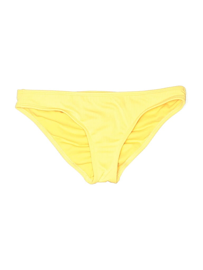Pre-owned Xhilaration Swimsuit Bottoms In Yellow