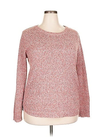 Pink Clover Pullover Sweater (view 1)