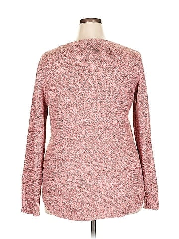 Pink Clover Pullover Sweater (view 2)