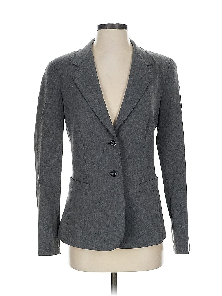 Pre-owned Worthington Blazer Jacket In Gray