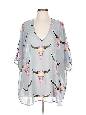 Show Me Your Mumu 3/4 Sleeve Blouse (view 1)