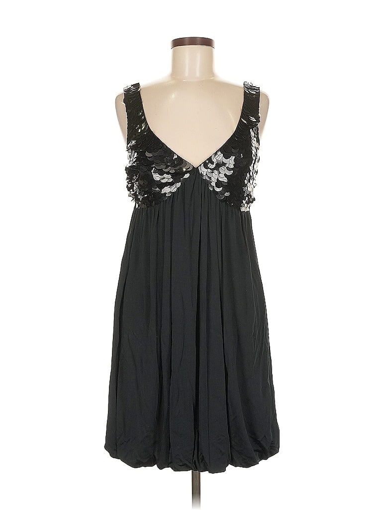 Arden B. 100% Rayon Stars Gray Cocktail Dress Size M - photo 1