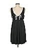 Arden B. 100% Rayon Stars Gray Cocktail Dress Size M - photo 2