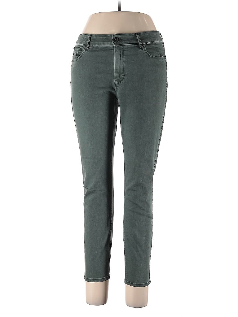 Pre-owned White House Black Market Jeans In Green