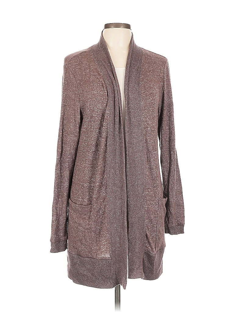 Pre-owned Bobeau Cardigan Sweater In Brown