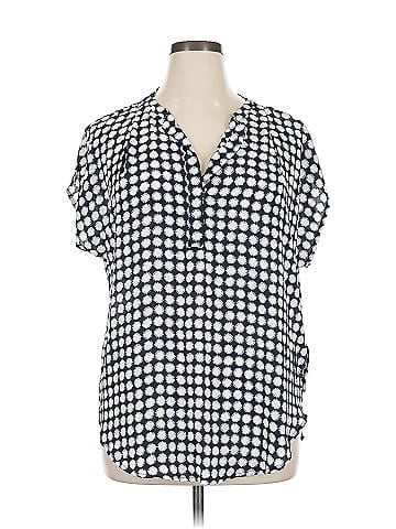 PREMISE Short Sleeve Blouse (view 1)