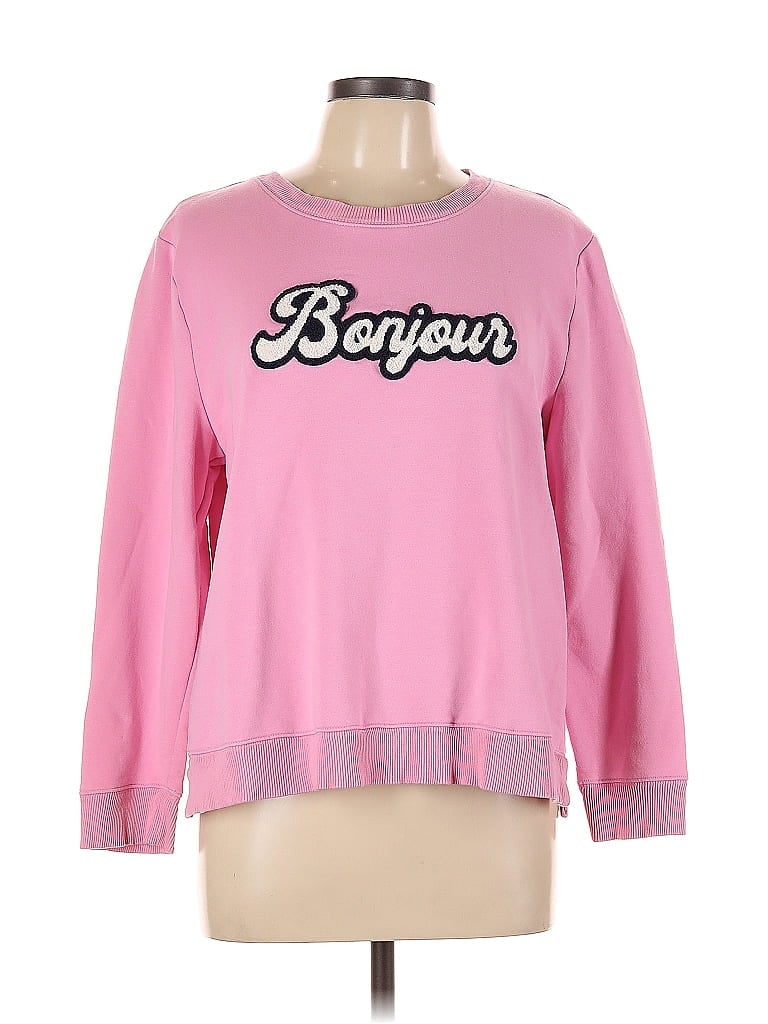 Pre-owned Talbots Sweatshirt In Pink