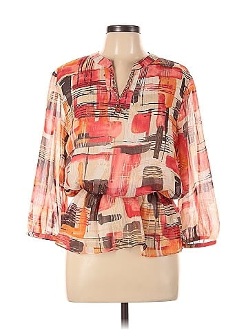 Alfred Dunner 3/4 Sleeve Blouse (view 1)