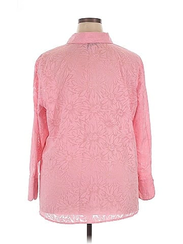 Susan Graver Long Sleeve Blouse (view 2)
