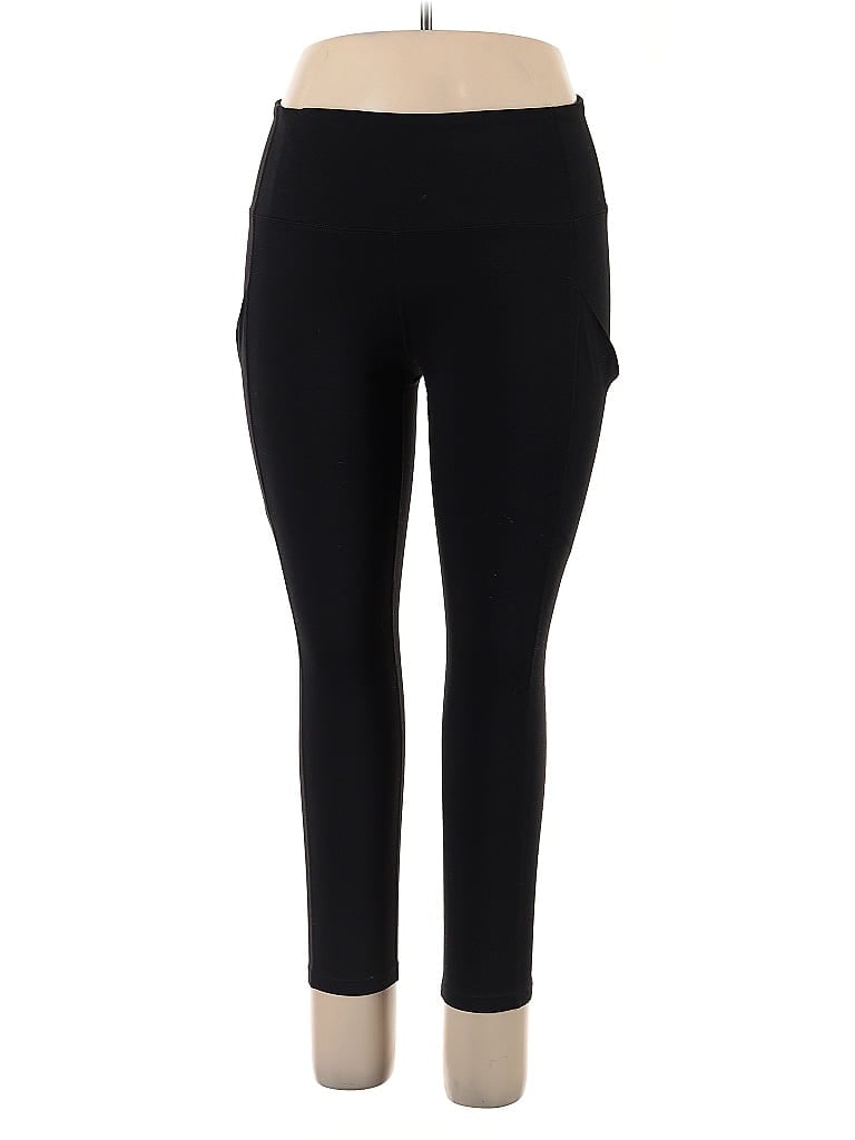 Pre-owned Zella Active Pants In Black
