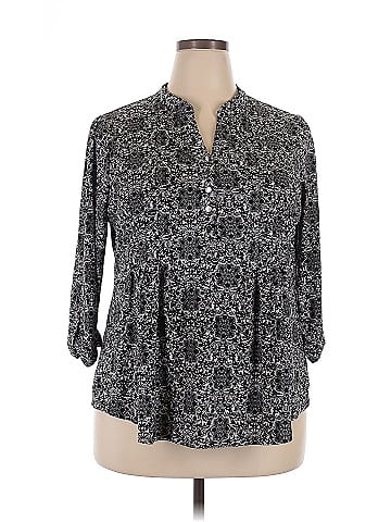 db established 1962 3/4 Sleeve Blouse (view 1)
