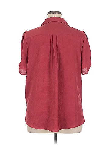 Adrianna Papell Short Sleeve Blouse (view 2)