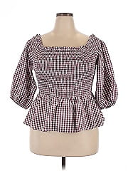 City Chic 3/4 Sleeve Blouse