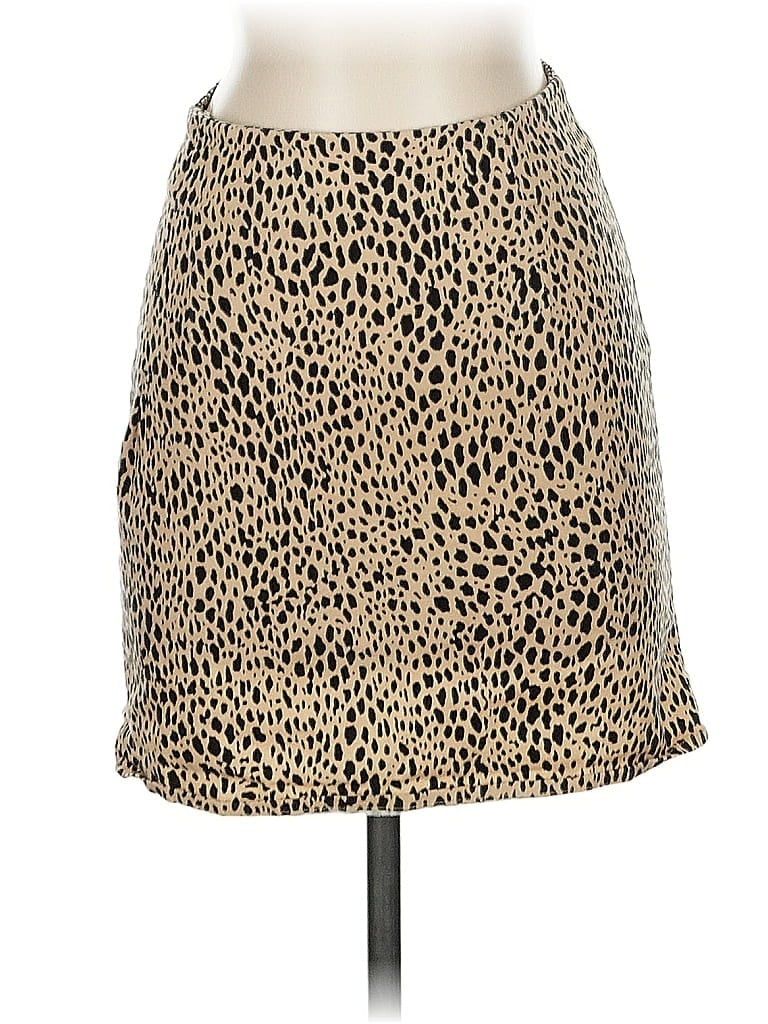 Pre-owned Brandy Melville Casual Skirt In Brown