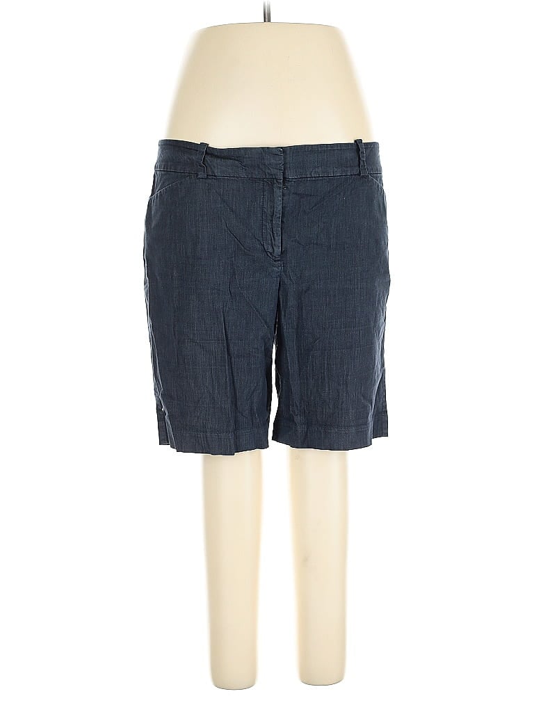 Pre-owned Ann Taylor Factory Casual Pants In Blue