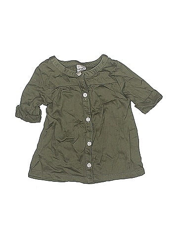 Carter's 3/4 Sleeve Button-Down Shirt (view 1)