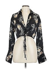 Nicholas Long Sleeve Silk Top