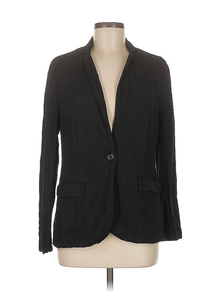 Pre-owned T Tahari Blazer Jacket In Black
