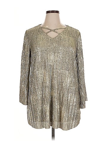 JM Collection 3/4 Sleeve Blouse (view 1)