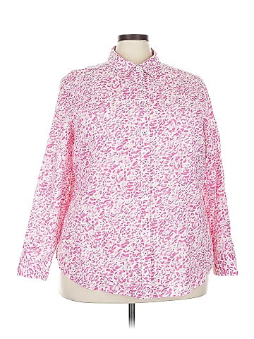 Foxcroft Long Sleeve Button-Down Shirt (view 1)