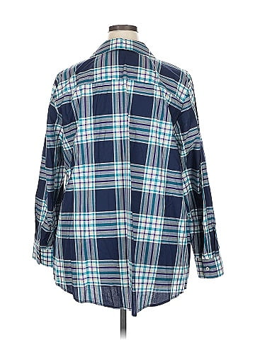 Foxcroft Long Sleeve Button-Down Shirt (view 2)