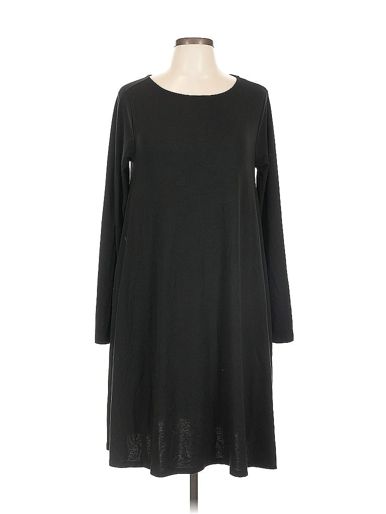 Pre-owned Zenana Casual Dress In Black