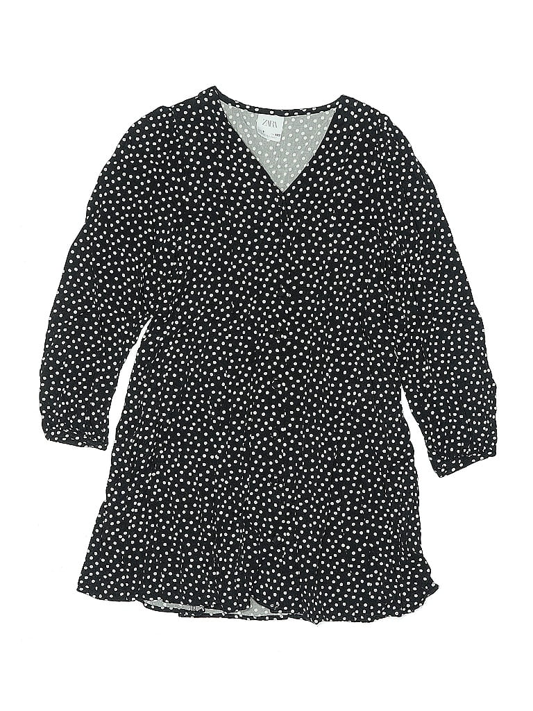Pre-owned Zara Kids' Dress In Black