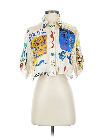 ALEMAIS Short Sleeve Blouse (view 1)