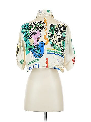 ALEMAIS Short Sleeve Blouse (view 2)
