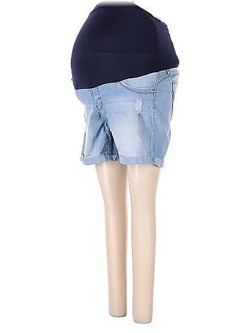 Pink Blush Denim Shorts (view 1)