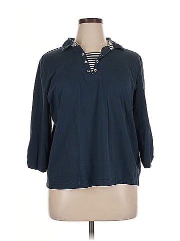 JM Collection 3/4 Sleeve Blouse (view 1)